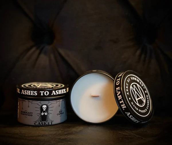 CASKET Scented Wooden Wick Candle