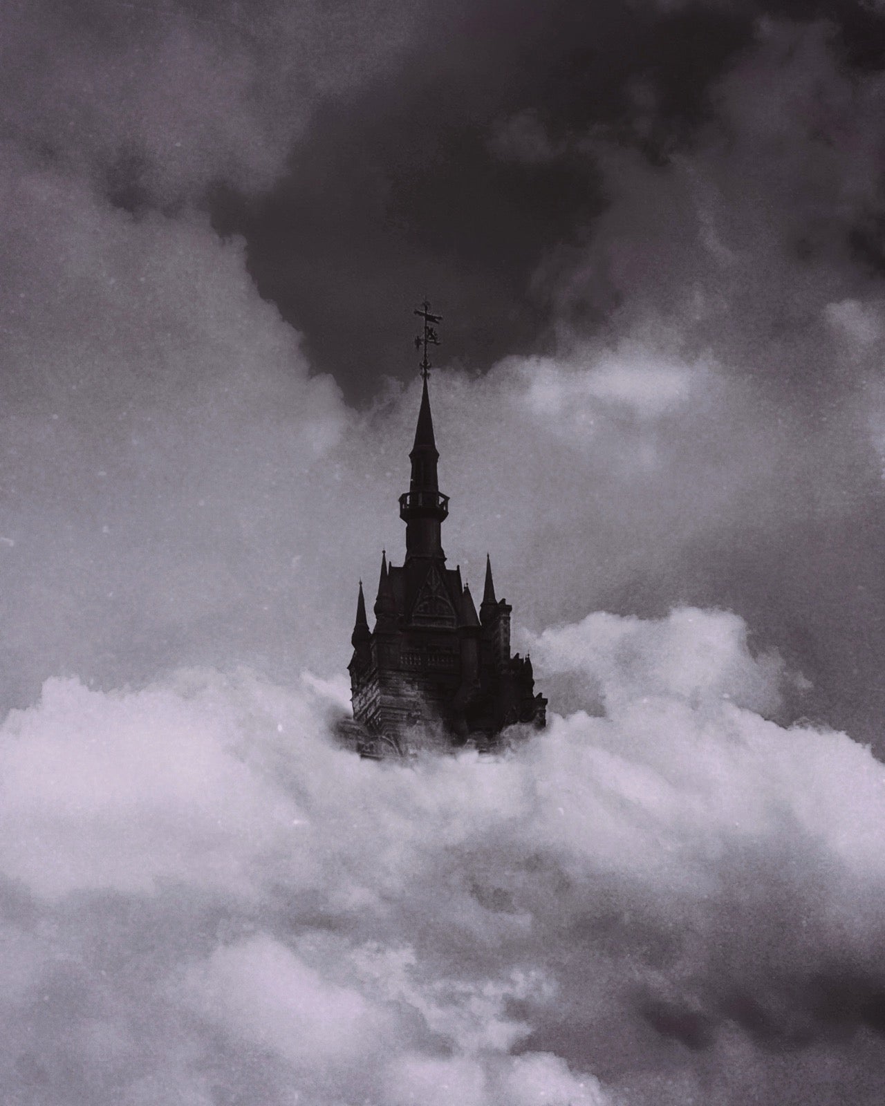 One-of-a-kind Framed Castle of Long Forgotten Dreams