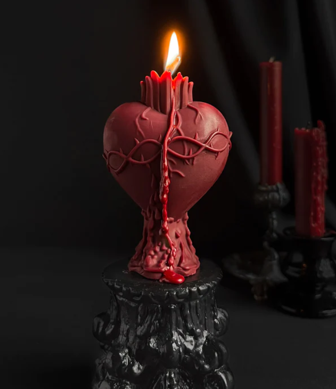 Sacred Heart Candle