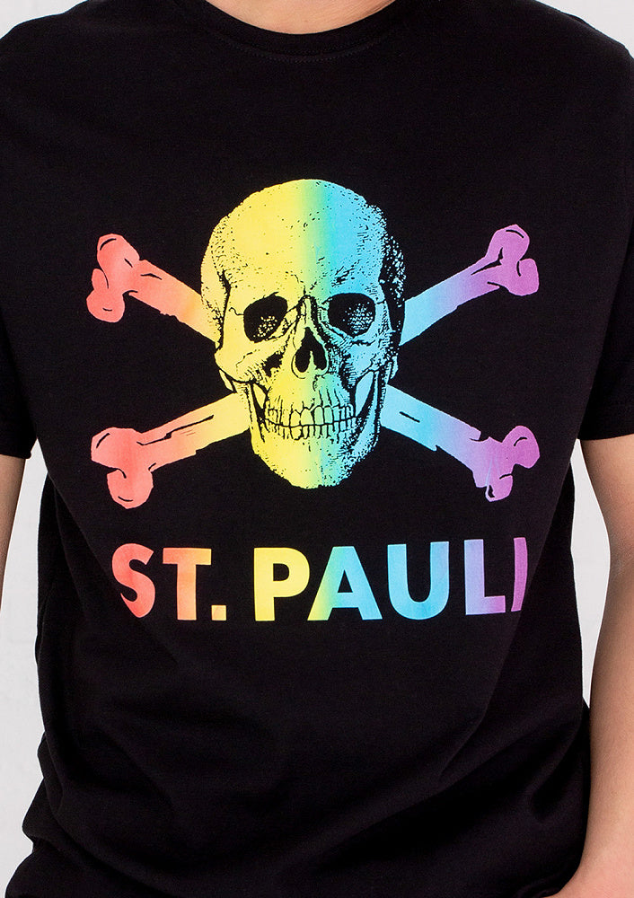 T- shirt Rainbow Skull