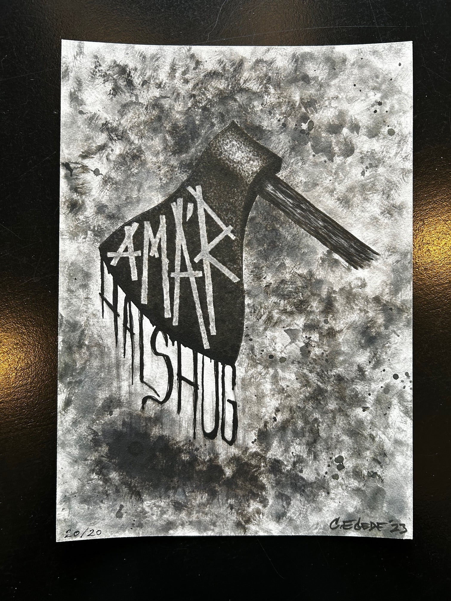 AMA'R HALSHUG - tshirt