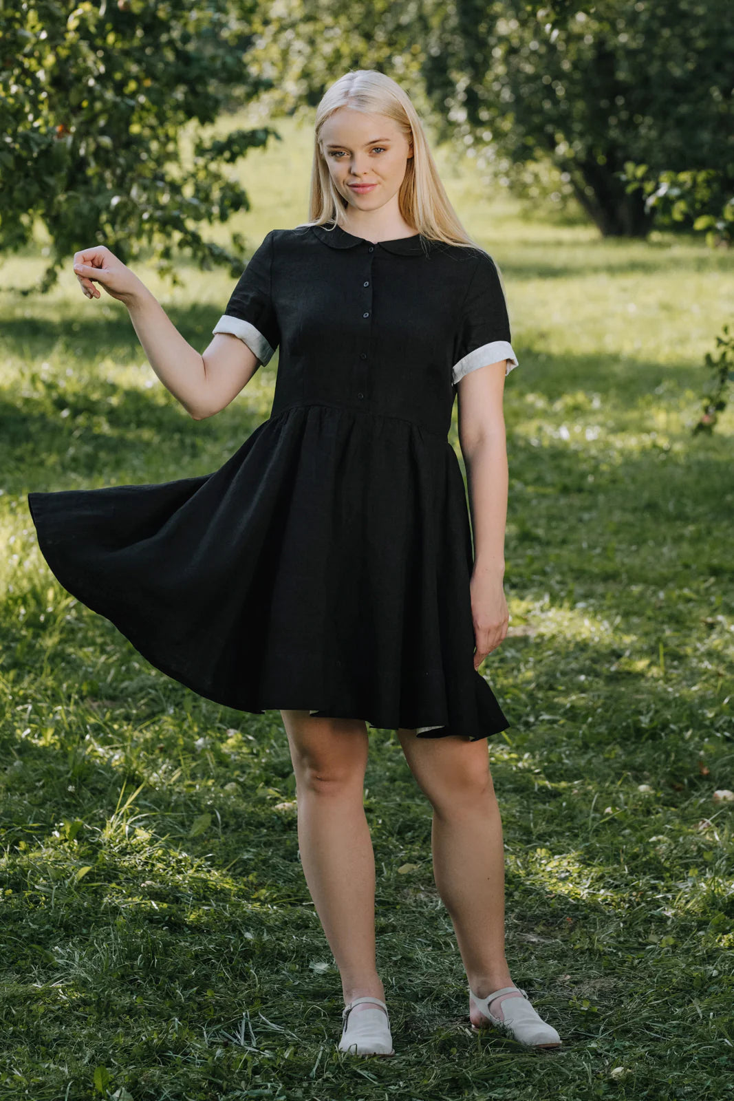 Classic Mini Dress Short Sleeve