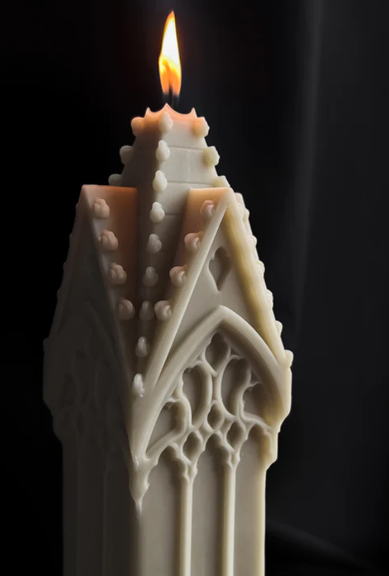 Gothic Revival Candle