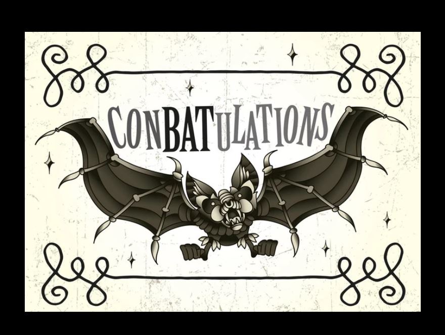 Conbatulations Greeting Card