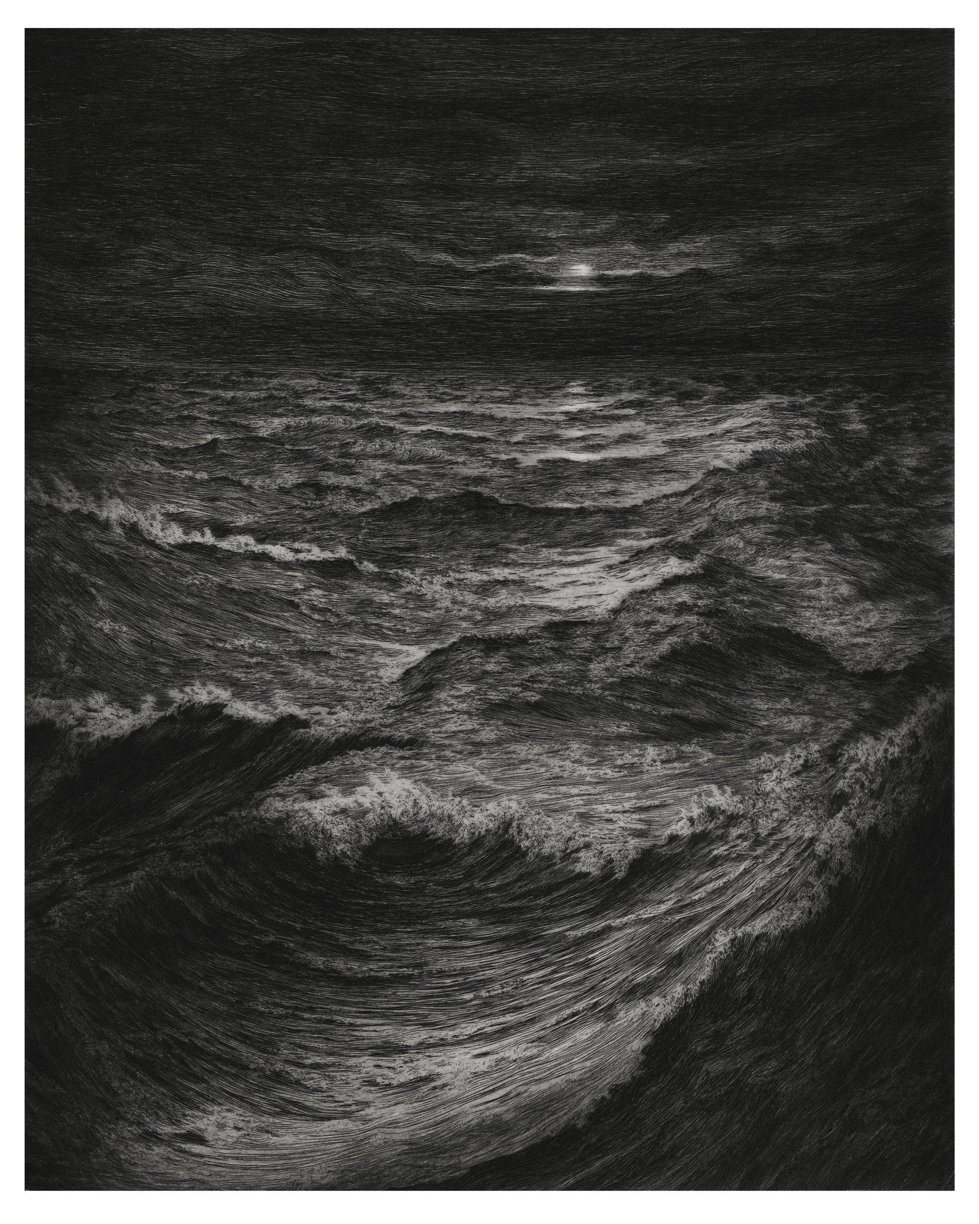 Nordsee Bei Nacht