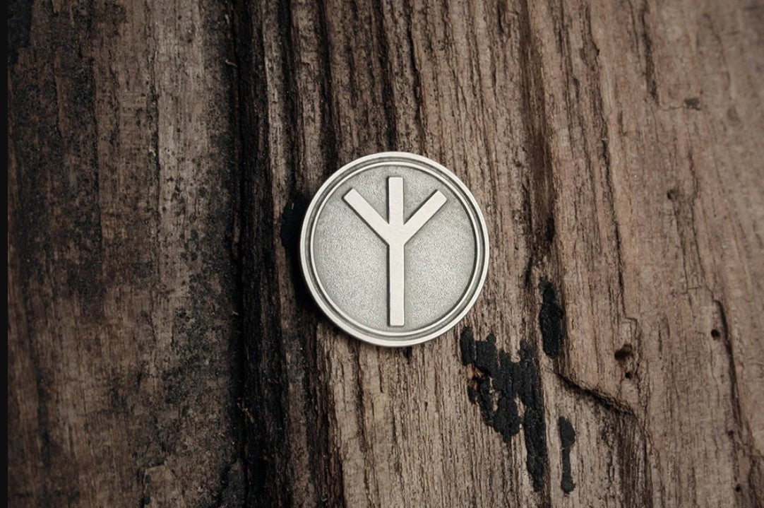 Algiz Rune - PIN