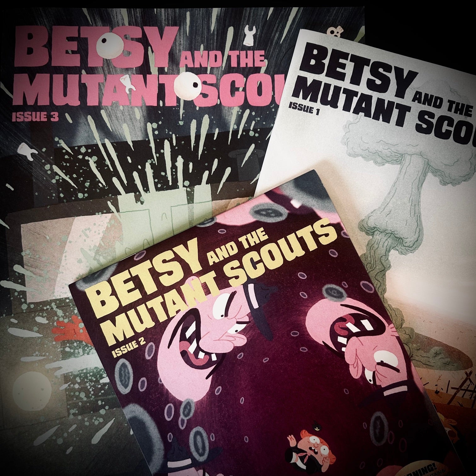 BETSY AND THE MUTANT SCOUTS