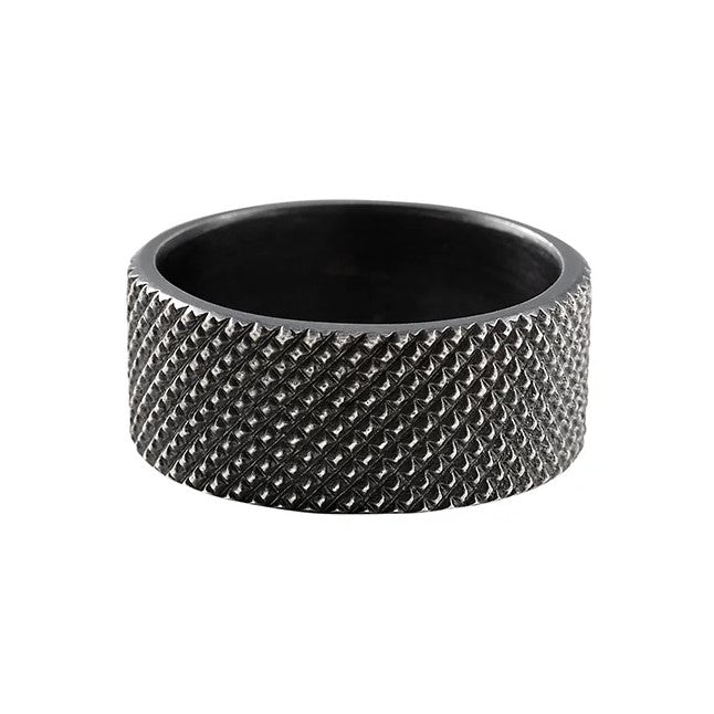 Grip BIG silver wedding rings
