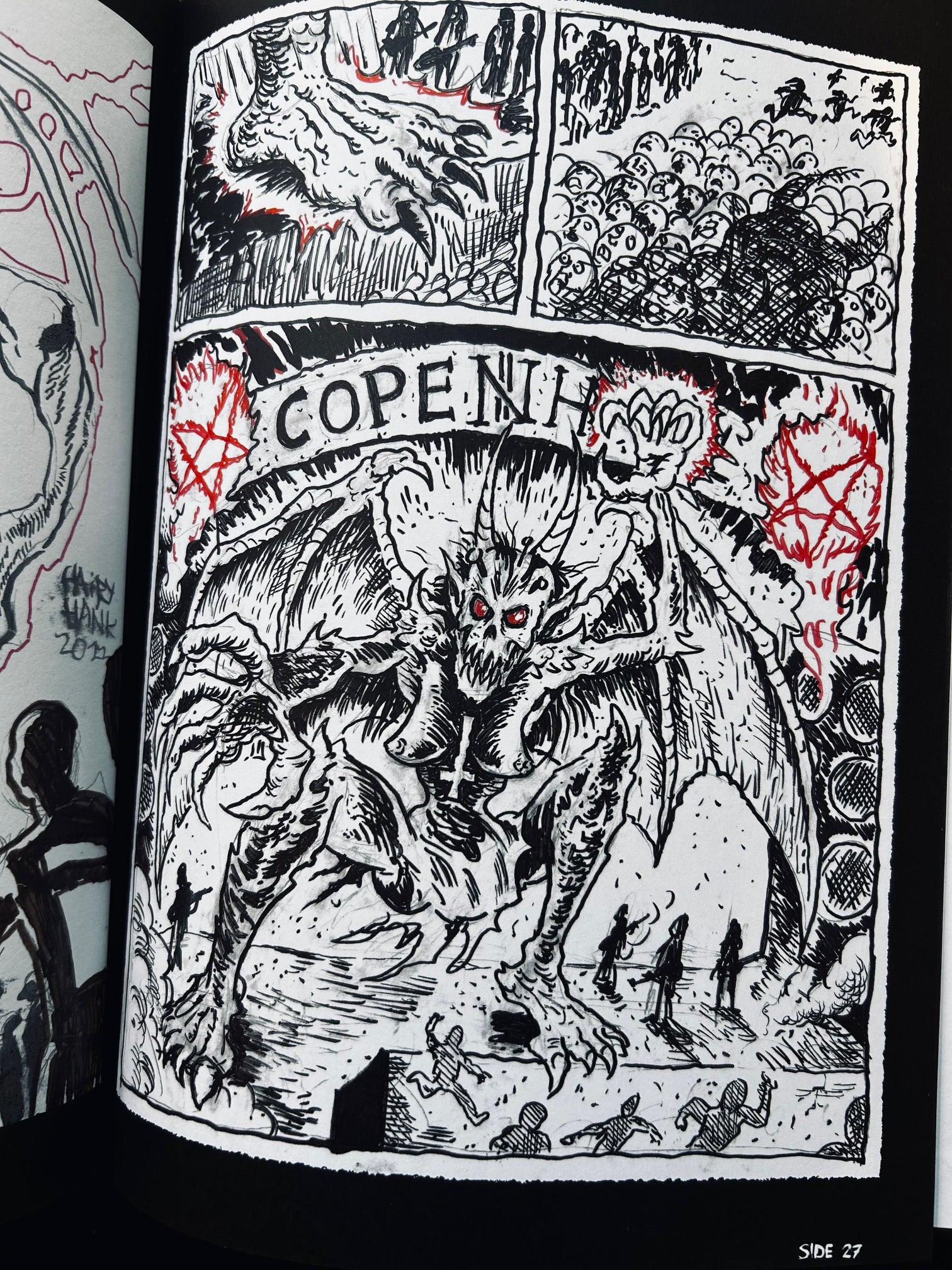 Melissa - Copenhell tegnevæggen 2022
