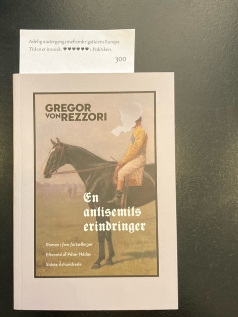 En antisemits erindringer