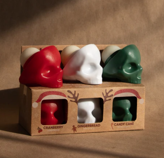 Holiday Skull 3 Pack