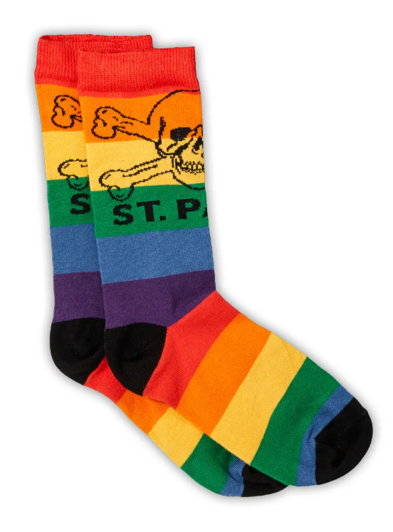 Rainbow Socks Totenkopf