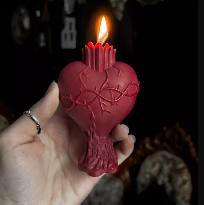 Sacred Heart Candle