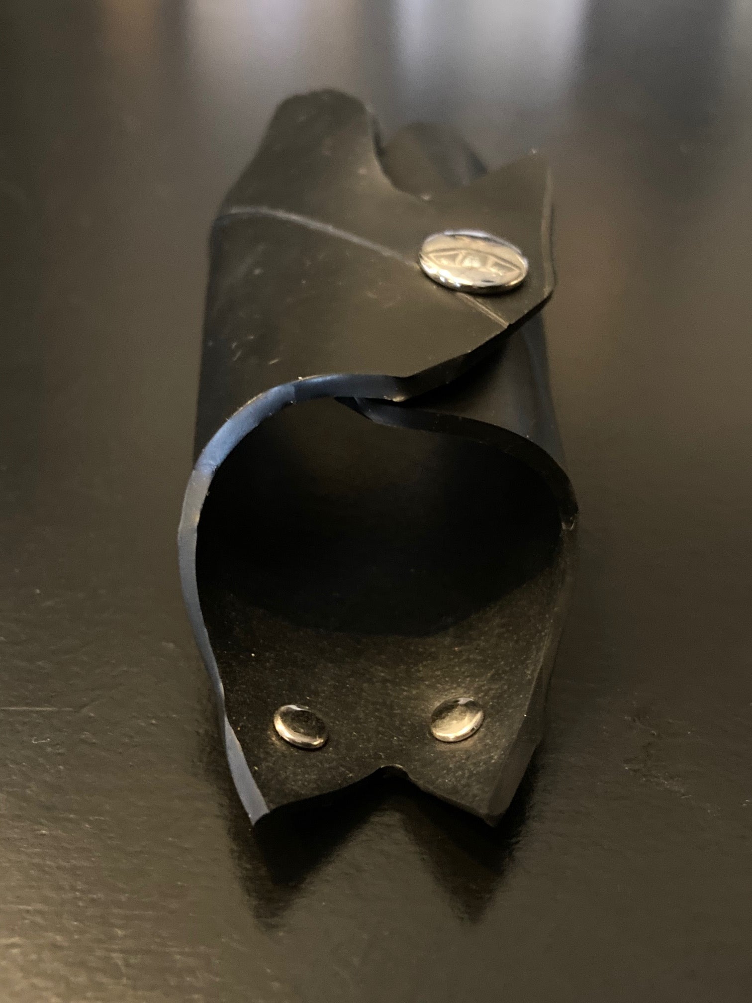 Recycled Rubber Bat Keychain