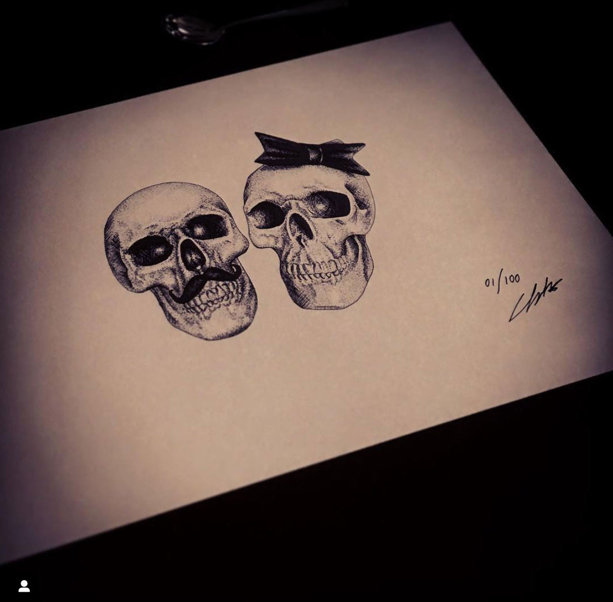 Mrs & Mr Skull