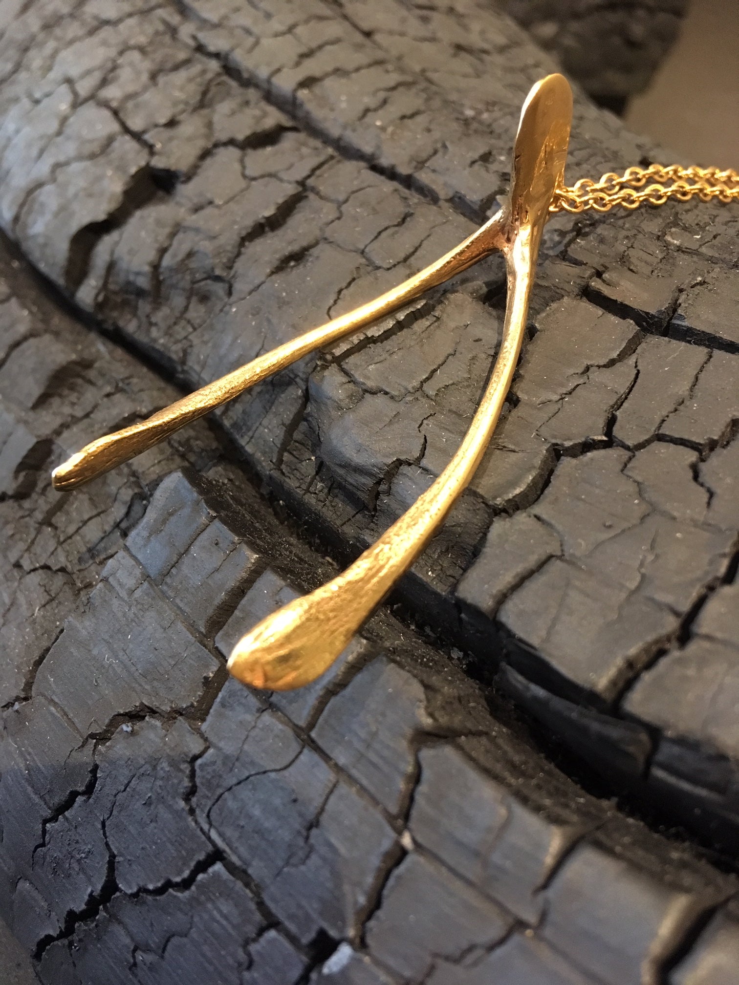 Golden Chicken Wishbone