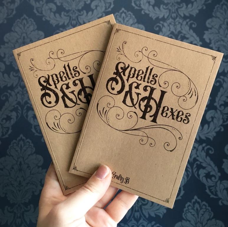 Spells & Hexes notebook