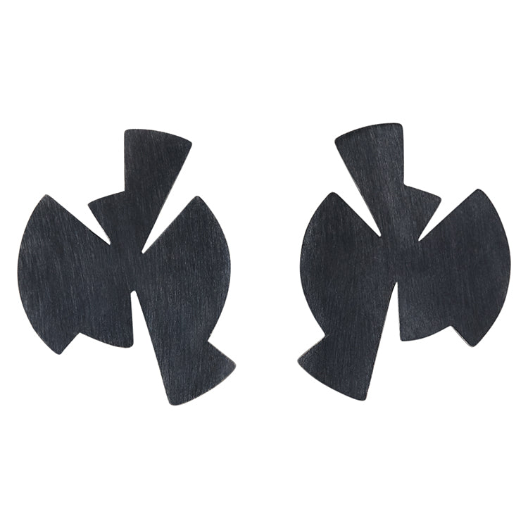 Expo silver earrings