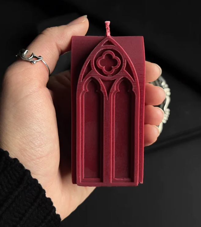 Mini Gothic Arches Candle