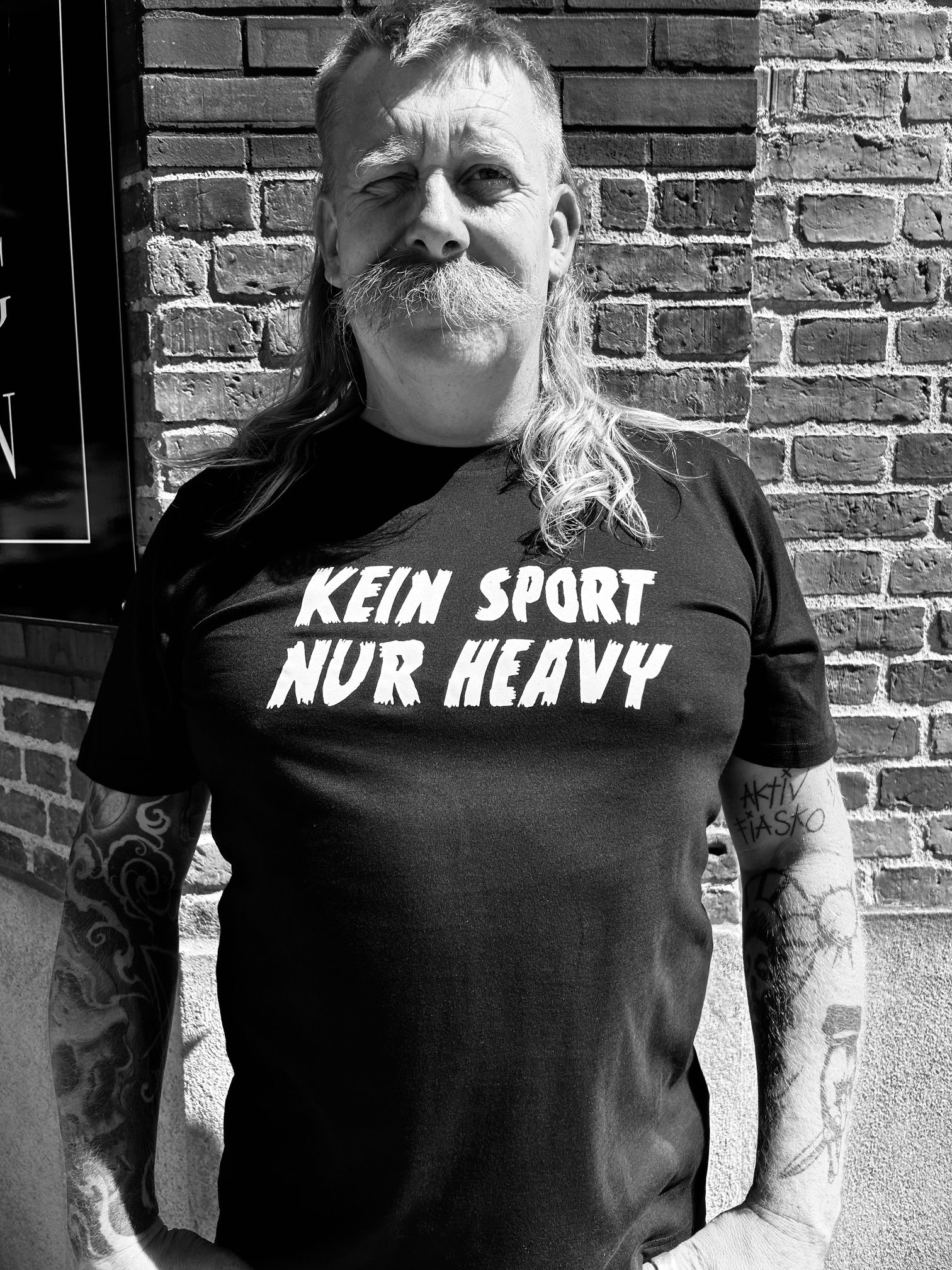 Kein Sport Nur Heavy t-shirt