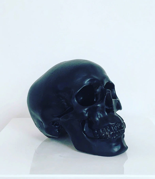 Plain Black Skull