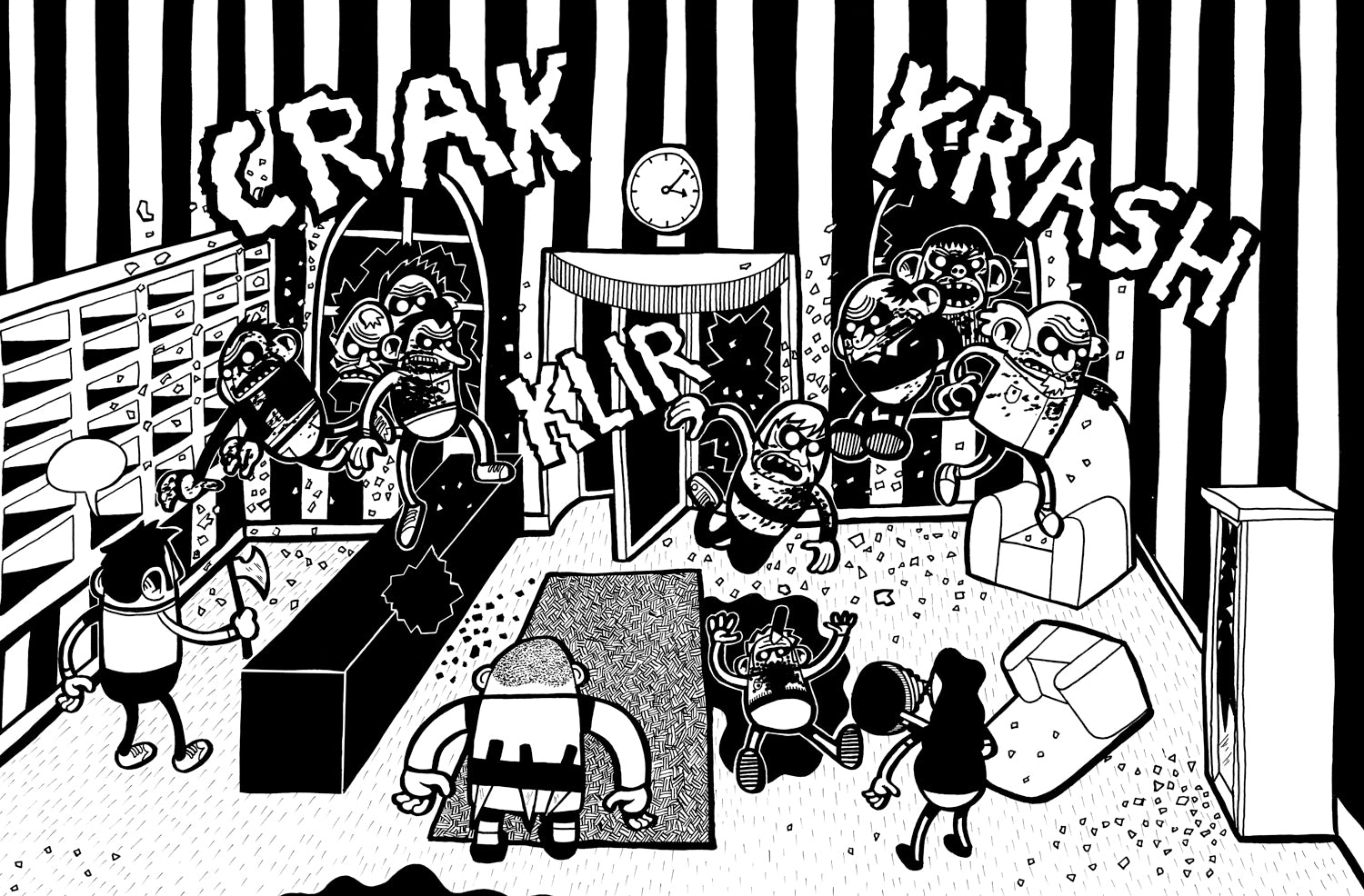 Zombie Comic Book EXODUS