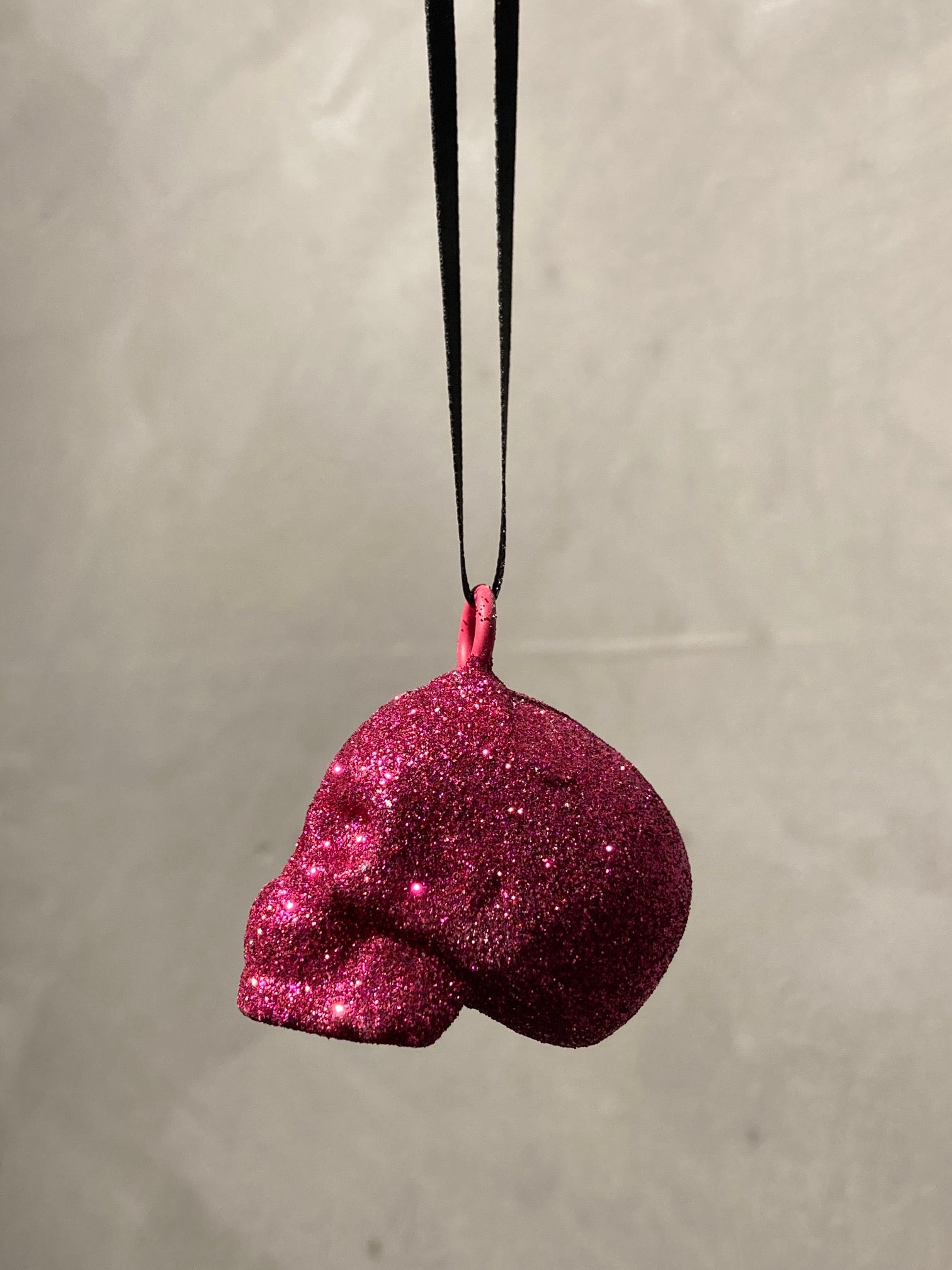 Glitter Skull ornaments
