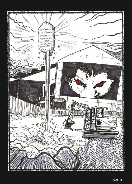 Ragnaroknatten - Copenhell tegnevæggen 2023