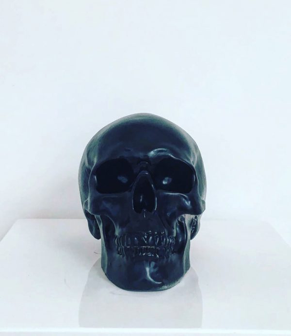 Plain Black Skull
