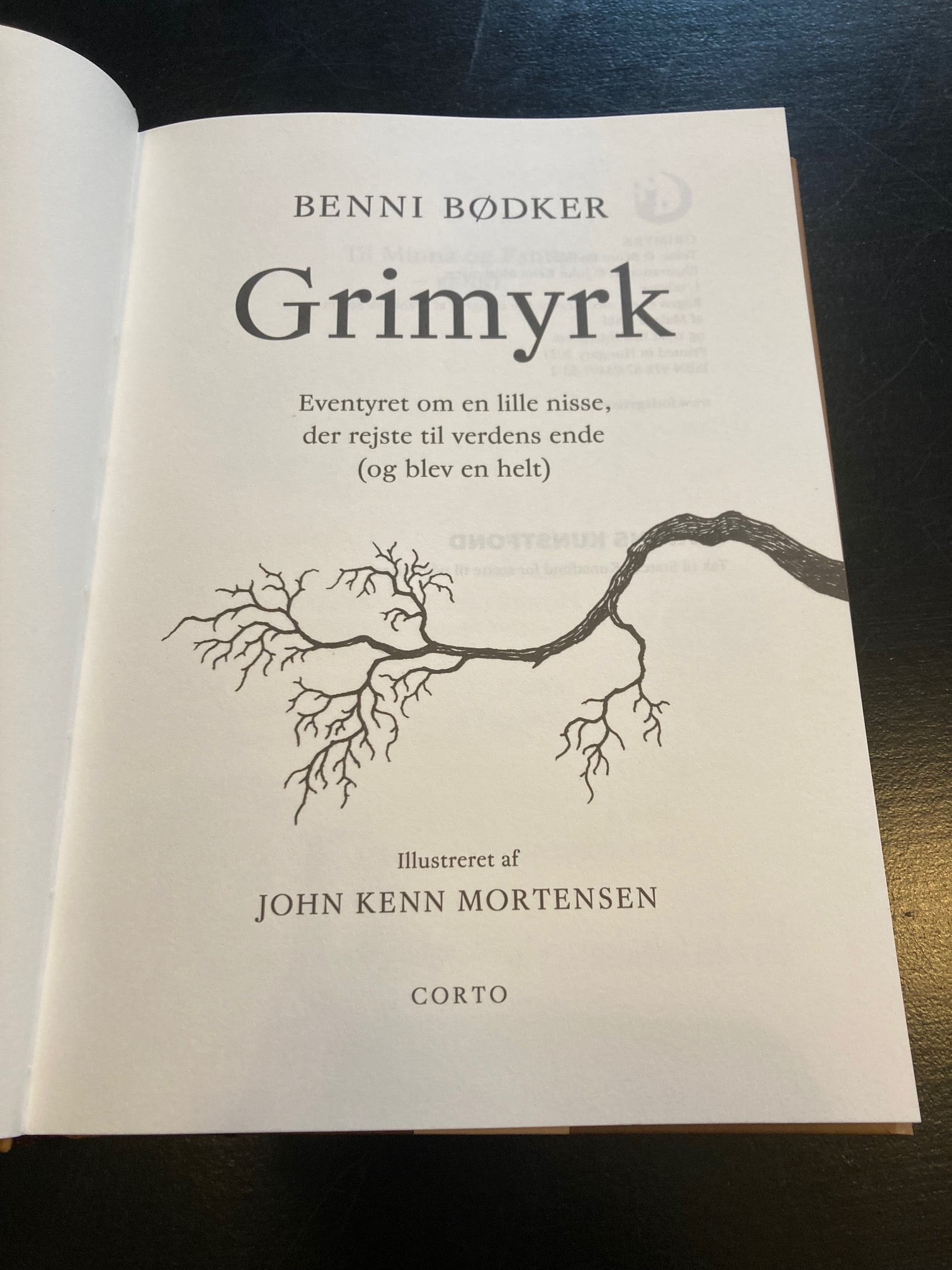 Grimyrk - book illustrated by John Kenn Mortensen