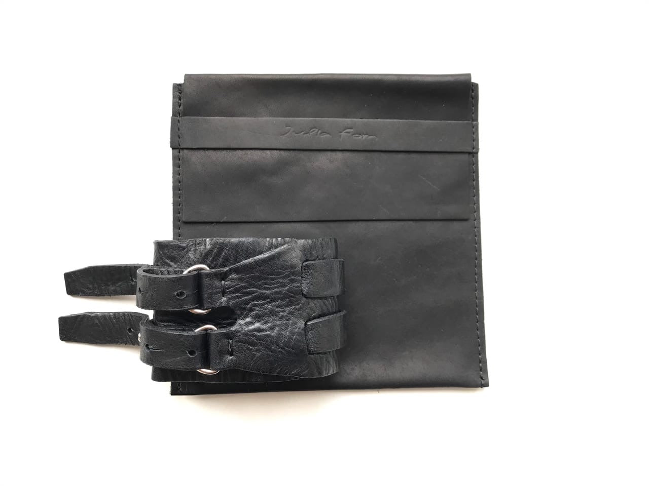 Leather Bracelet with Straps