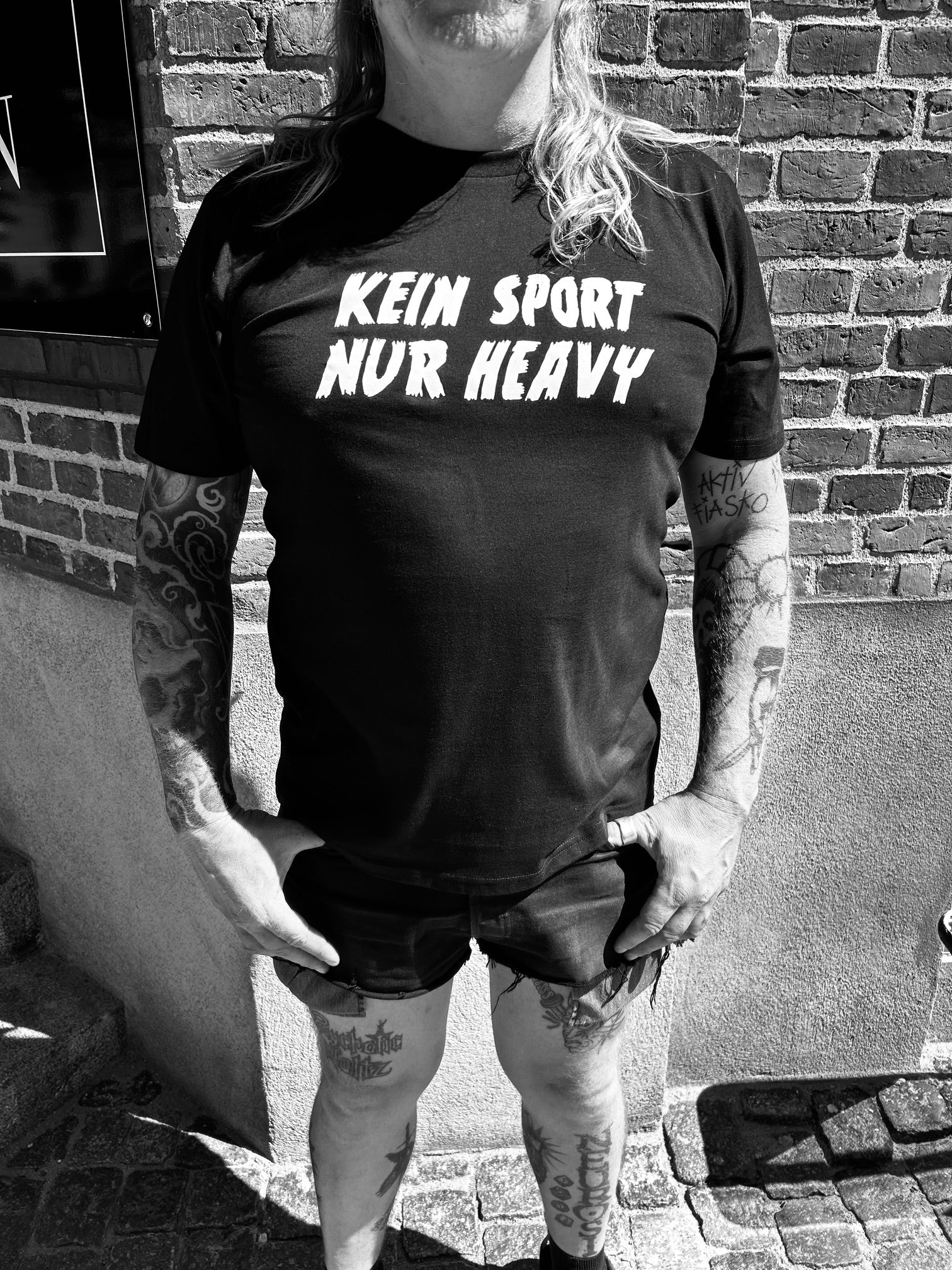 Kein Sport Nur Heavy t-shirt