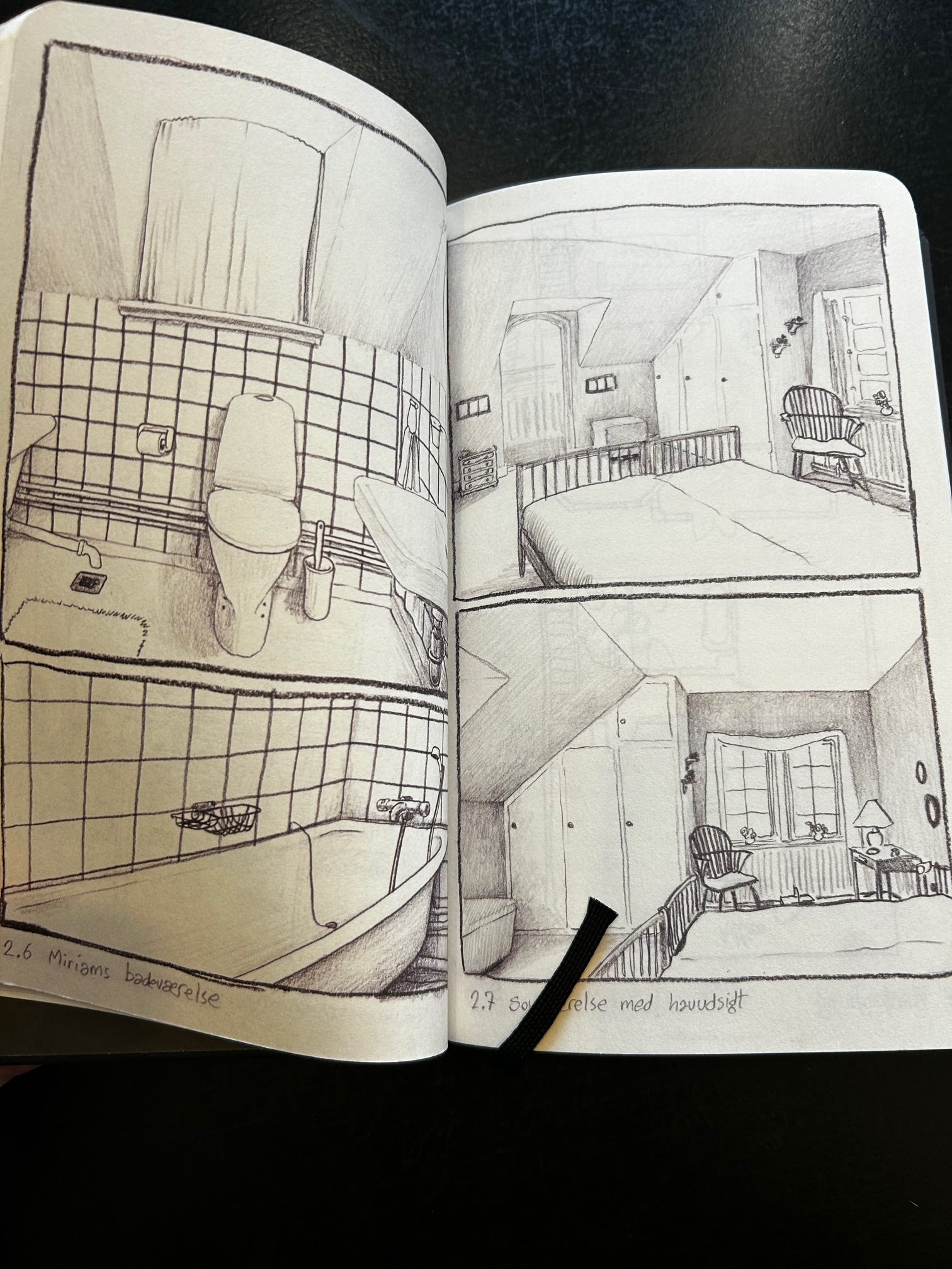 Hvileløs - book illustrated by John Kenn Mortensen