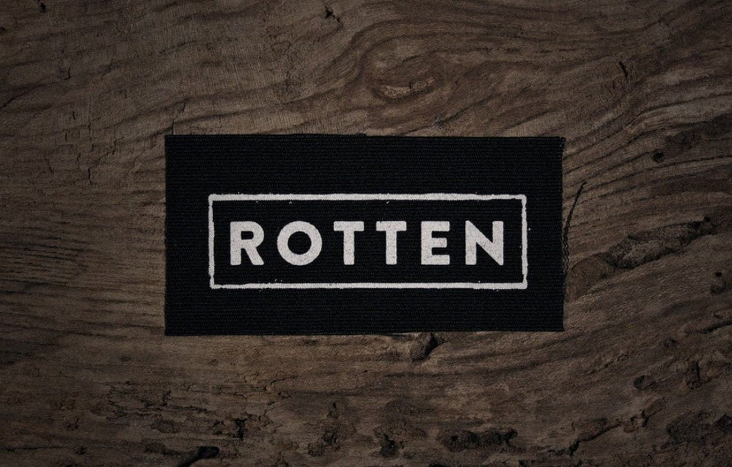 Rotten - screen-printed PATCH