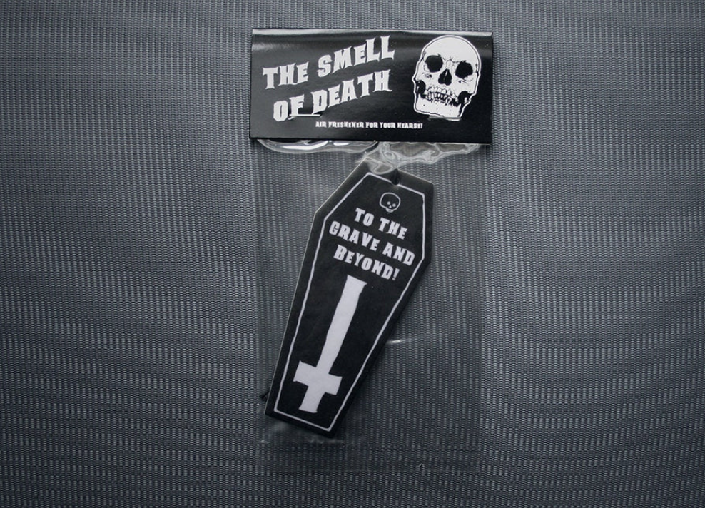 Coffin shaped, to the grave and beyond! - AIR FRESHENER
