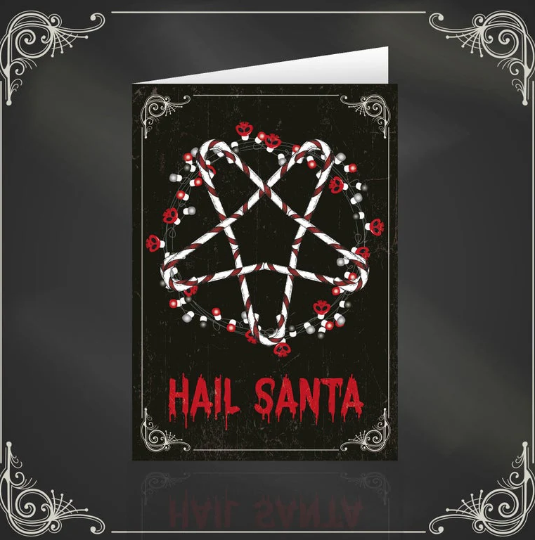 Hail Santa Greeting Card