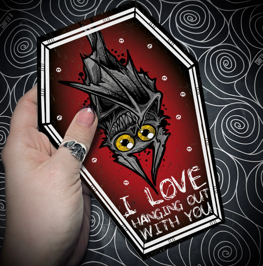 I love hanging out with you greeting card