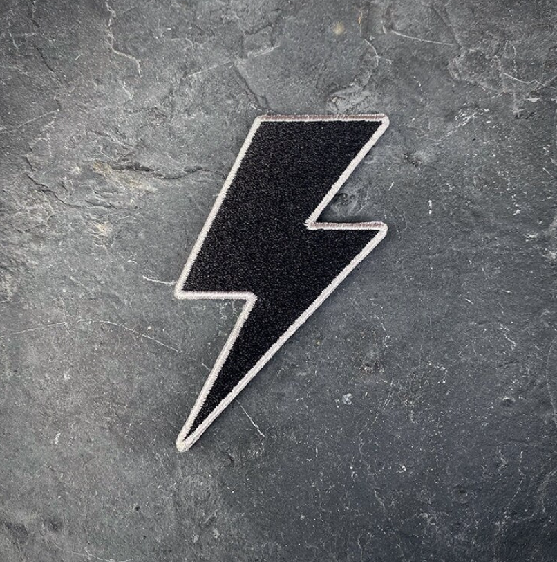 Lightning symbol, short and stubby - PATCH