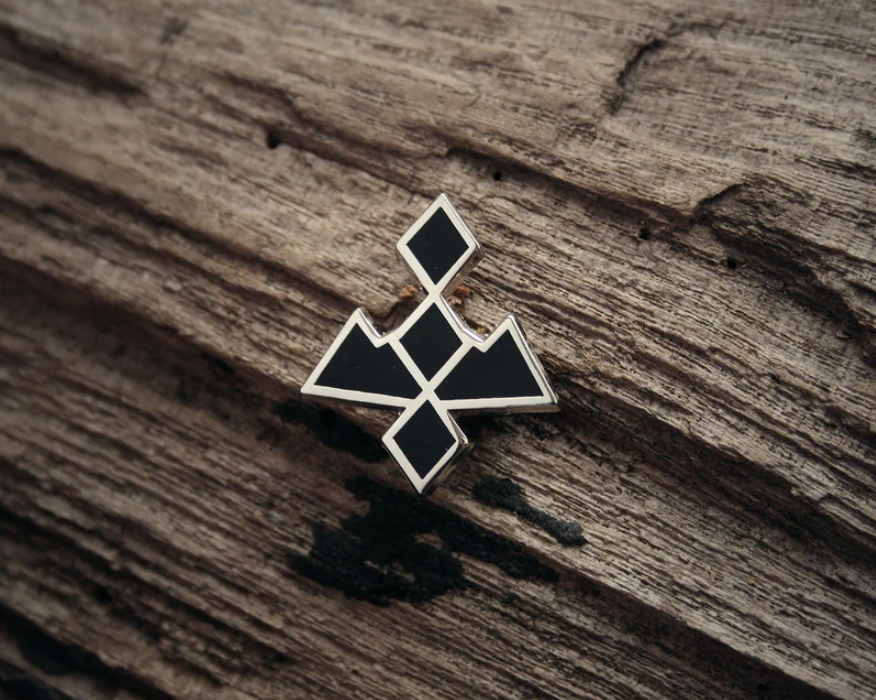 Owl cave symbol combine - PIN