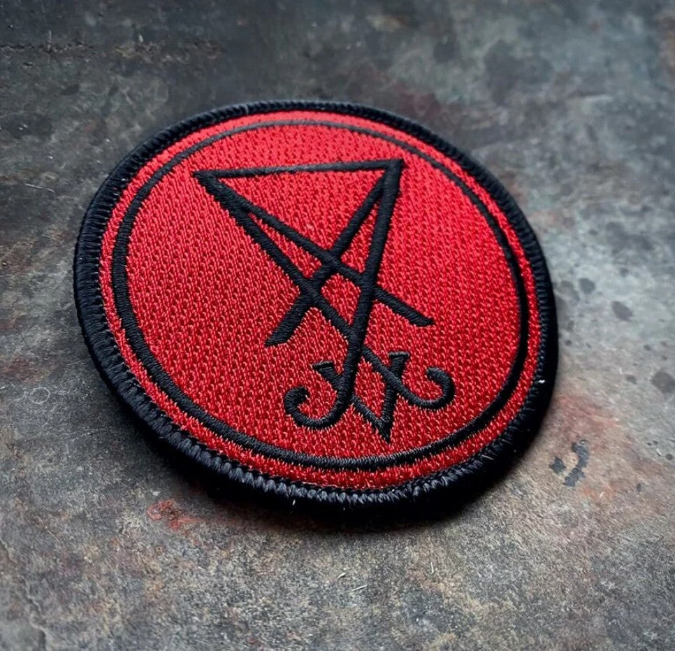 Seal of Lucifer, red version - PATCH