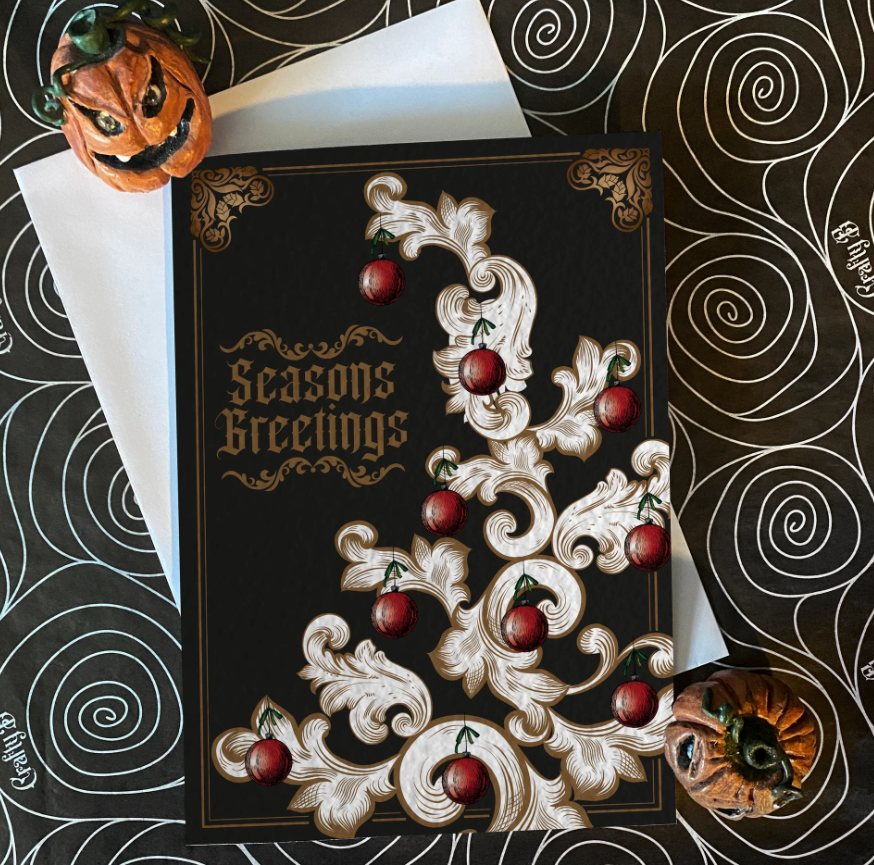 Vintage Lush Greetings Greeting Card