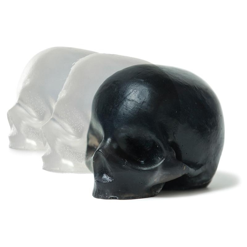 Skull shaped organic lip balm