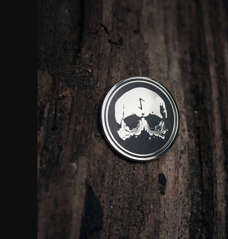 Skull Rune, Eihwaz - PIN