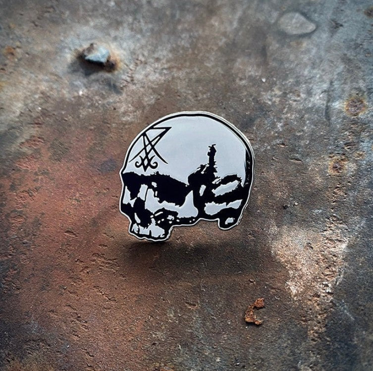 Skull with Seal of Lucifer - PIN